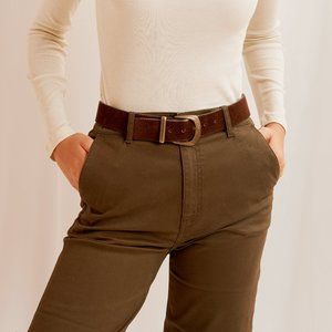 NWT KOTN Culotte Trouser in Khaki Green